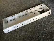 Blackface Deluxe type chassis and cap pan-18 ga gal steel