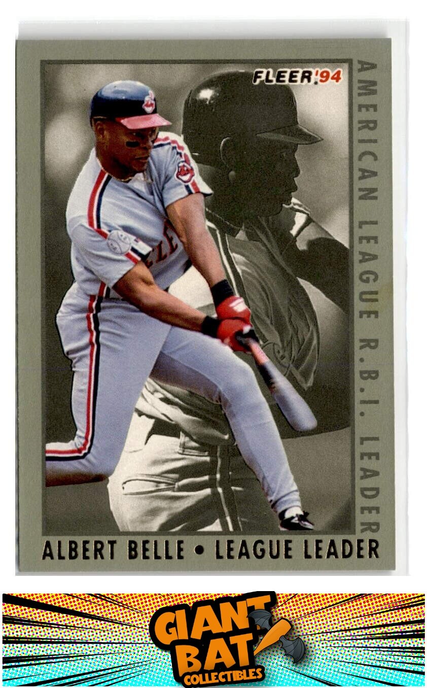 1994 Fleer #2 Albert Belle League Leaders