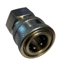 Stainless Steel 1/4 NPT Female Quick Connect Easy Release Socket Coupler