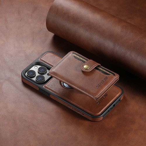 For iPhone 15 Pro Max Plus 14 13 12 Magnetic Phone Case Detachable Card Wallet - Picture 32 of 52