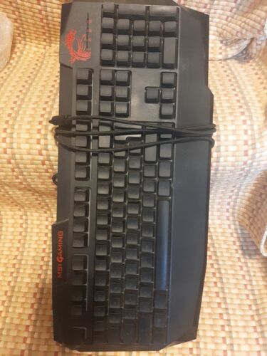 MSI Interceptor DS4200 Backlit RGB Gaming Keyboard - Afbeelding 1 van 6