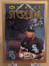 2023 Topps Finest Flashbacks Sterling Insert Tim Anderson Chicago White Sox