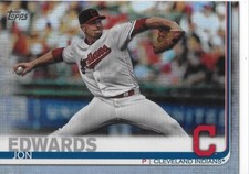 2019 Topps Series 2 Baseball Rainbow Foil Jon Edwards Indians