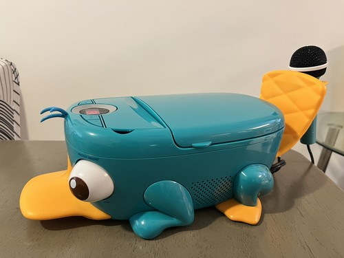Perry the Platypus Perry-oke Karaoke Machine CD Player Phineas & Ferb ...