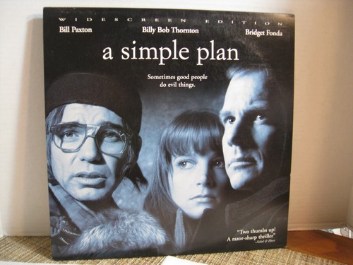 A Simple Plan Laserdisc - 2 Disc Set- Widescreen Format- Thornton, Paxton, Fonda - Picture 2 of 5