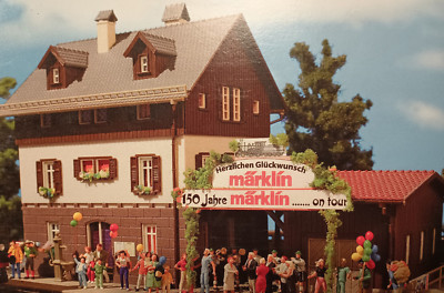 JUBILEE TRAIN STATION - MARKLIN - Vollmer #3150 - H0 GAUGE -150 Year Anniversary