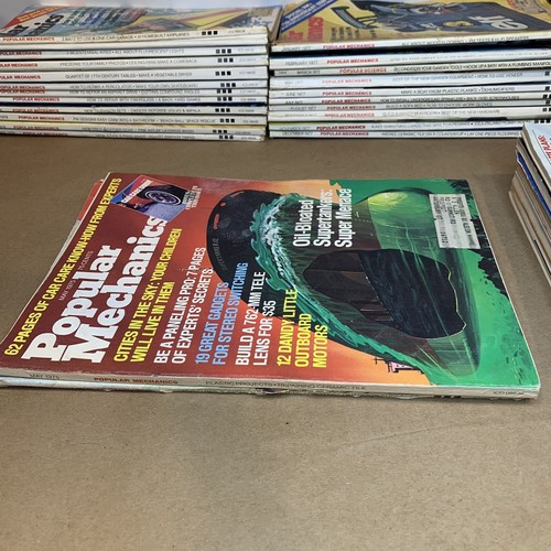 Popular Mechanics Magazines Lot Of 41 Books 1975-1979 Set Planes Trains Auto - Picture 7 of 16