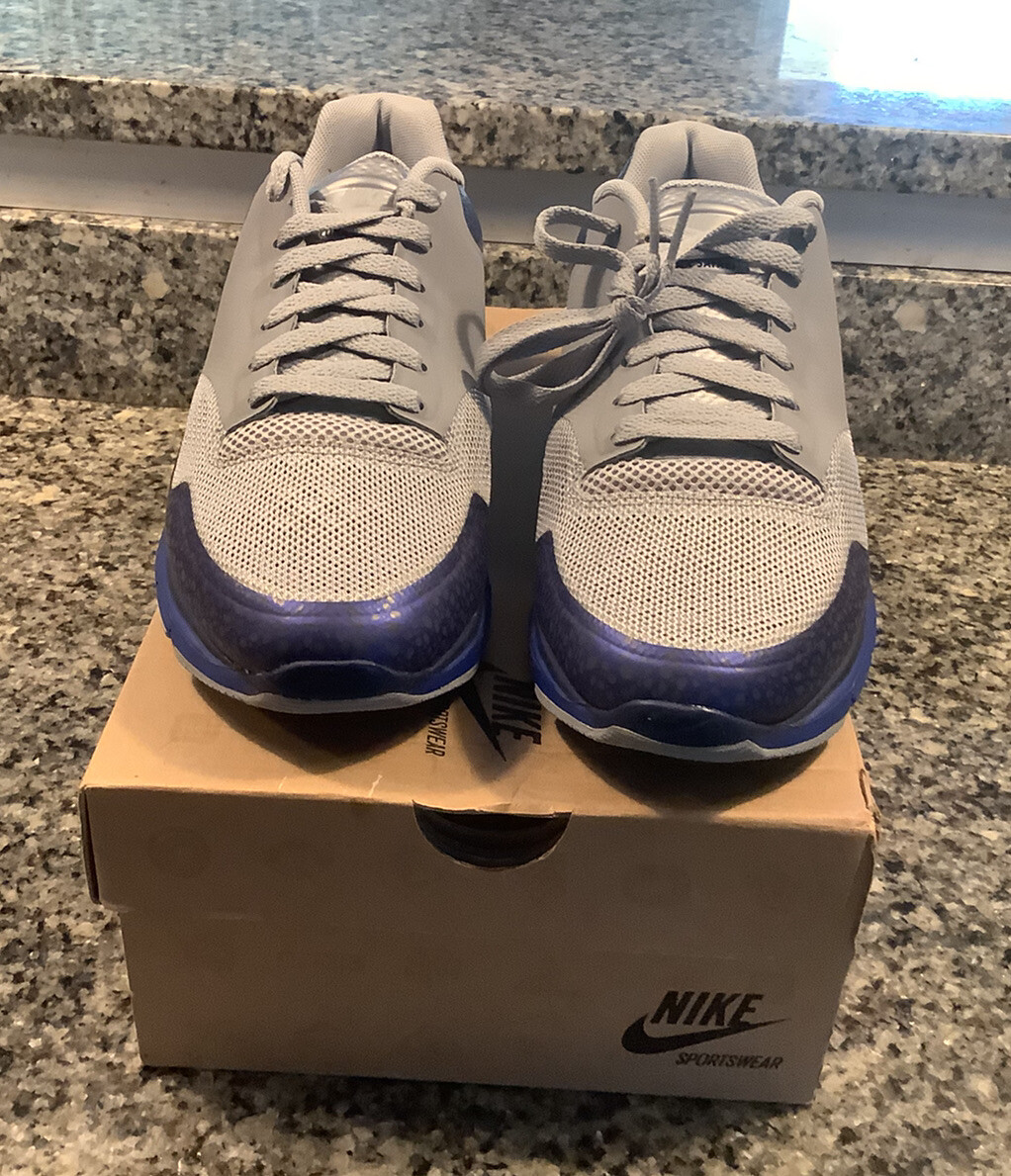 Nike Lunar Safari Fuse Running Gray-Blue-Black Size 8 Nike Lunar Safari Fuse Running Gray-Blue-Black Size 8 | eBay main image 2