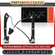Front Left Driver Side Power Window Regulator for Volkswagen Jetta 2011-2018 AW0