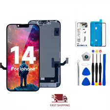 For iPhone 14 LCD Display 3D Touch Screen Digitizer Screen Replacement Kit Lot