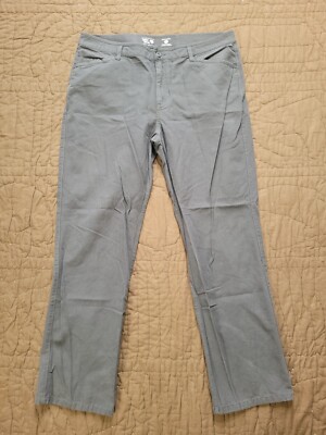 Mountain Hardwear AP Pants Mens 38x32 Gray Hiking Casual Hybrid Granola  Ripstop