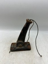 Antique Kellogg? Cast Iron Transmitter Arm Mount For Wooden Wall Telephones