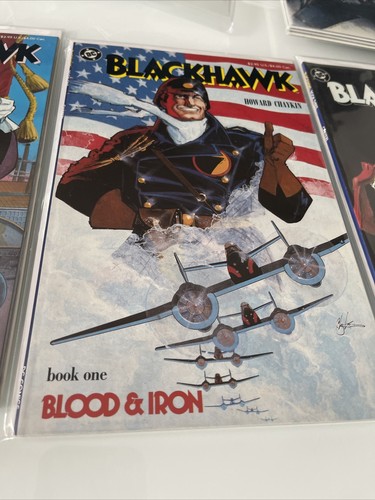 Blackhawk #1 2 3 DC Comic Book Set 1-3 Howard Chaykin UNREAD - Picture 2 of 4