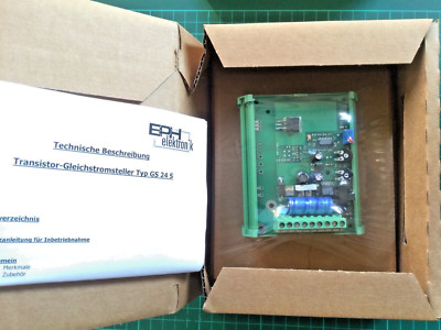 EPH - 1Q-Drehzahlsteller mit eingebauter Strombegrenzung - GS24S  PWM-MOSFET OVP