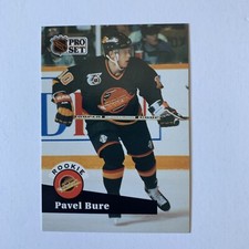 Pavel Bure #564 rookie card Vancouver Canucks 1991-92 Pro Set Hockey