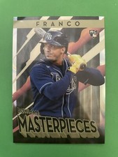 Wander Franco 2022 Bowman Masterpieces #BM-1 Lava Refractor RC Rookie 13/50 - NM