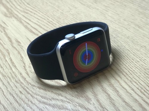 For Apple Watch- Black Solo Loop Band 