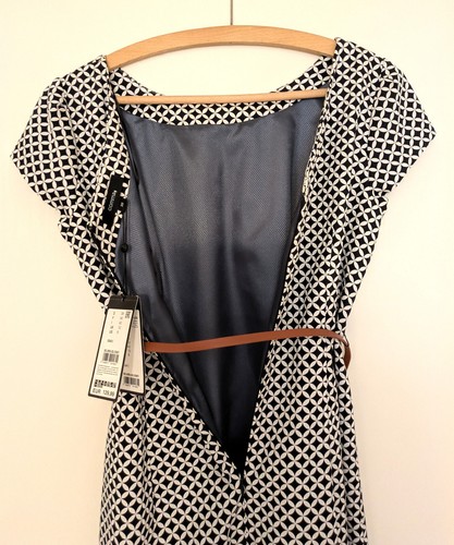 Comma Damenkleid Etuikleid schwarz weiß neu - Bild 11 von 12