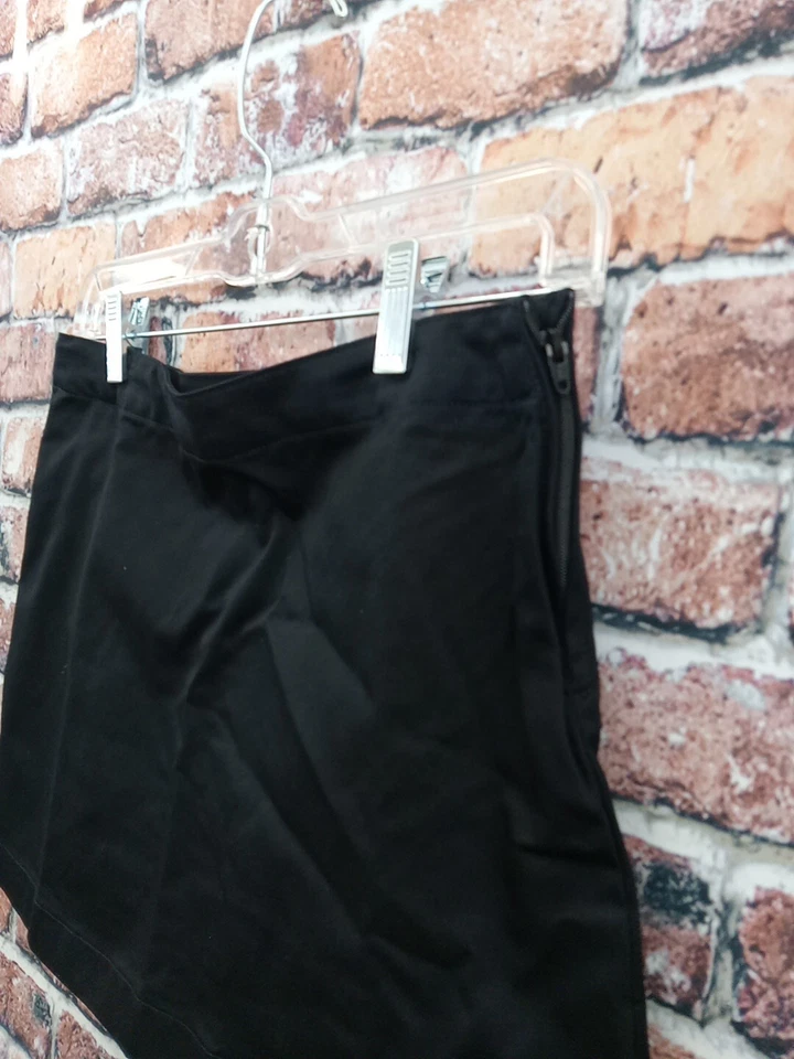 Skort uniforme preto Lands End feminino tamanho 7+ - Imagem 2 de 4