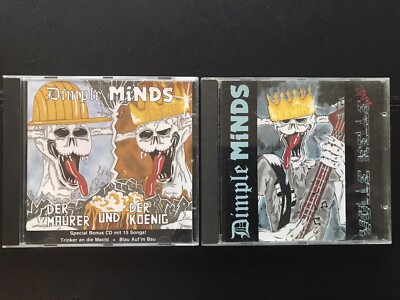 3 CDs :  DIMPLE  MINDS   -  Volle  Kelle Live  +  Maximum Debilum  +  Der Maurer