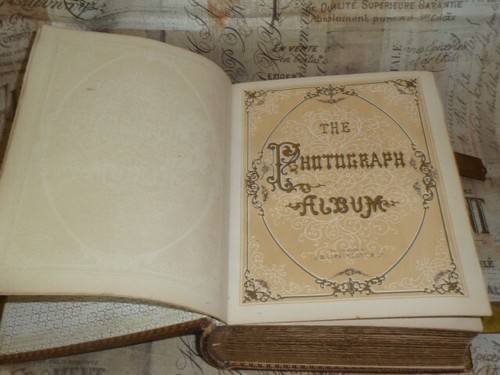 Antikes Leder Fotoalbum um 1866 CELIA Provenienz Nach Bürgerkrieg Unglaublich! - Bild 17 von 22