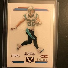 2019 Panini Chronicles Vertex Red /199 Christian McCaffrey #V-25 