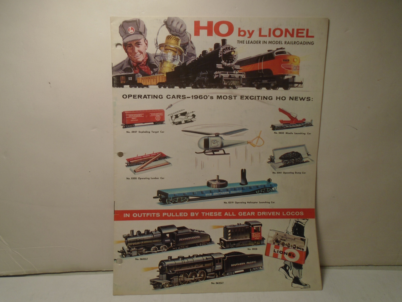 1960 VINTAGE LIONEL HO SCALE TRAIN 12 PAGE CATALOG NEAR MINT eBay