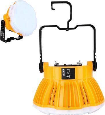2400LM LED Camping Laterne Licht für Dewalt 18V Akku tragbare LED-Arbeitsleuchte
