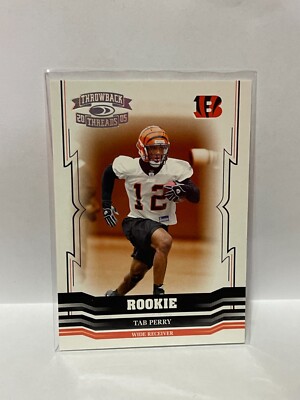 2005 Throwback Threads Silver Holofoil #185 Tab Perry   /99