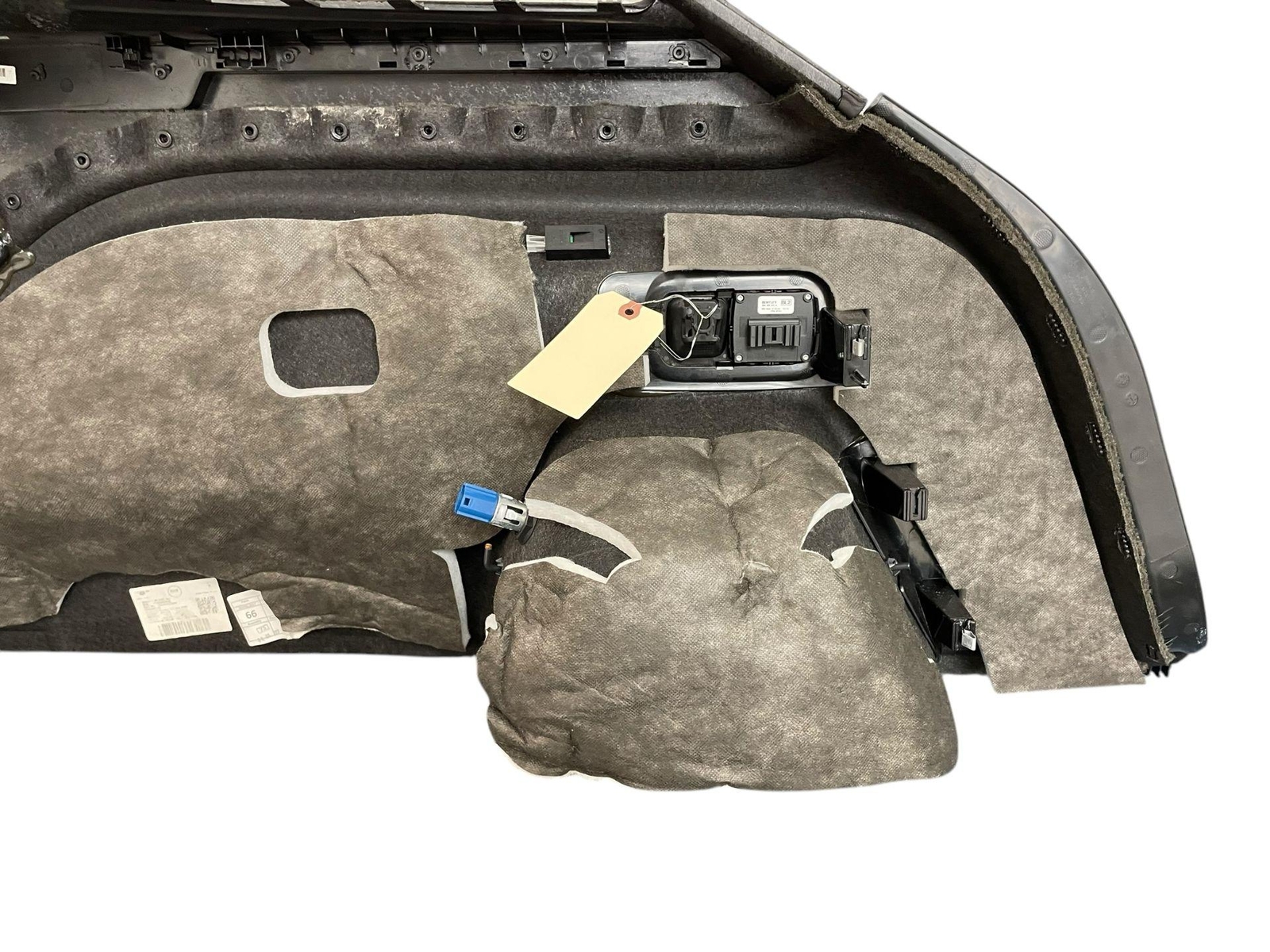 2016-2020 BENTLEY BENTAYGA REAR LEFT TRUNK QUARTER PANEL INNER TRIM COVER PANEL
