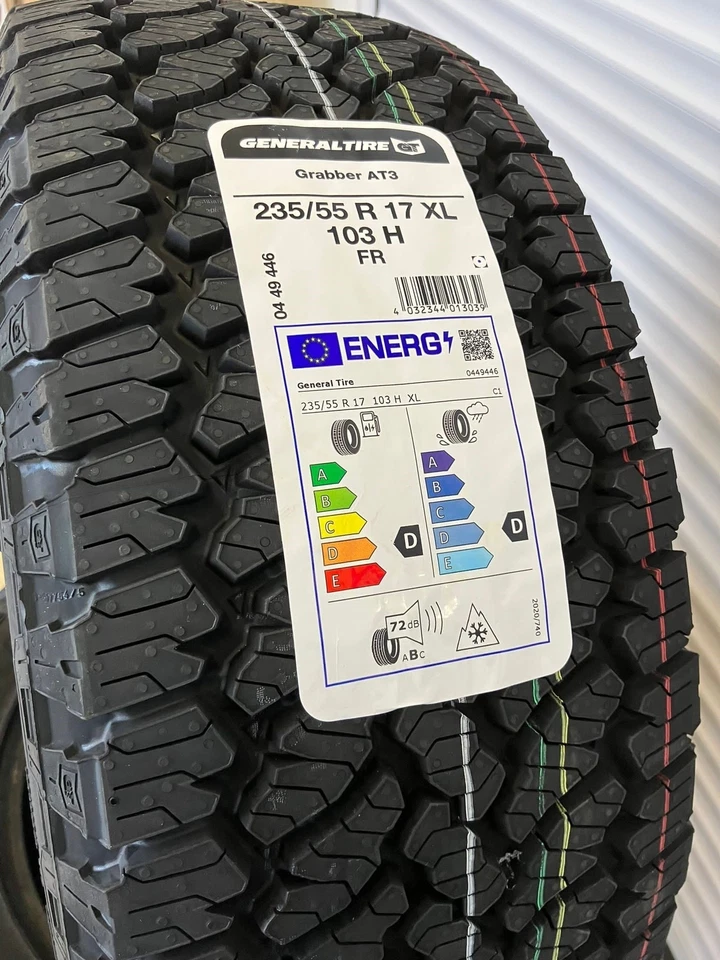 235/55R 17 103H TL GENERAL Grabber AT-3 XL FR 3PMSF - Bild 2 von 2