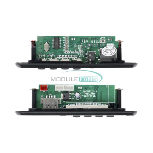 Car Bluetooth MP3 WMA Decoder Board With Remote Control AUX TF USB FM Radio - Afbeelding 9 van 9