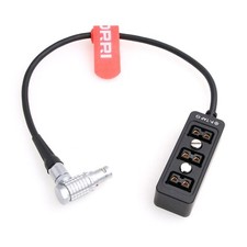 EXT 6pin Equivalent 7pin to 3Port Ptap Power Splitter Cable for ARRI ALEXA Mini