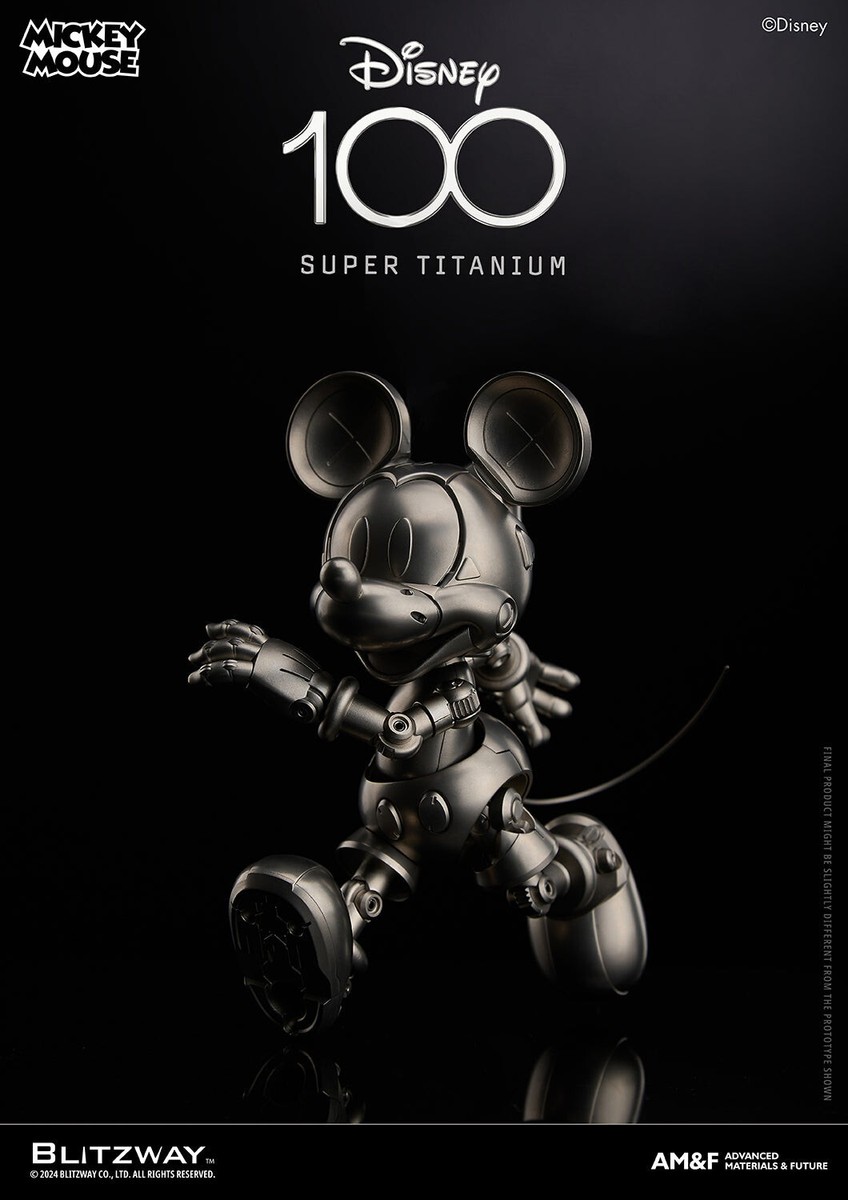 BLITZWAY SUPER TITANIUM D100 MICKEY MOUSE figure robot