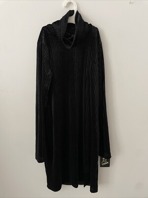 black velvet turtleneck dress Twilight Velvet Turtleneck Mini Dress XS/S main image 0