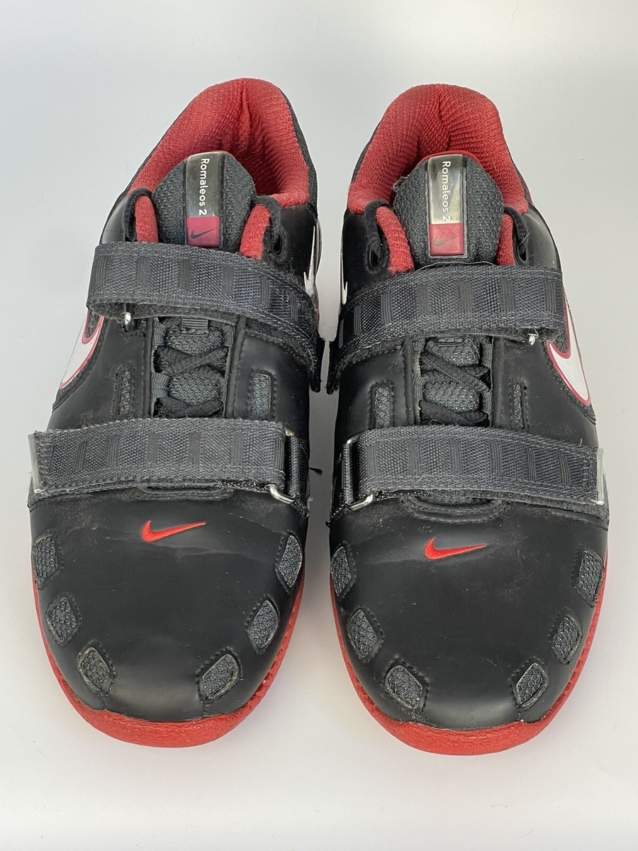 Nike Romaleos 2 Men Size 12.5 Red/Black 476927-016 Nike Romaleos 2 Men Size 12.5 Red/Black 476927-016