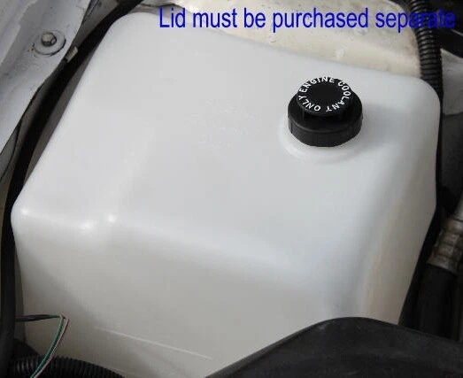 Camaro coolant reservoir outlet