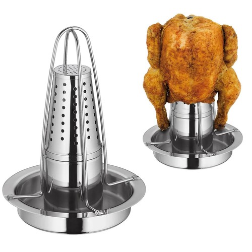 BBQ Hähnchenbräter für perfekte Grillhähnchen, Geflügelhalter für Brathähnchen - Bild 12 von 12