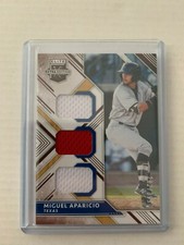 Miguel Aparicio 2018 Elite Extra Edition Jersey Card #TM-MA Serial #282/399