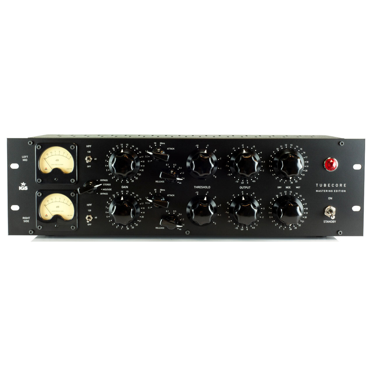 IGS Audio Tubecore Stereo Mastering Vari-Mu Компрессор 3U 19 для монтажа в стойку