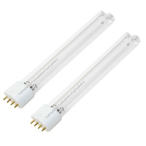 2x UV Bulb 18 watts Lamp 2G11 Sterilizer Odyssea PL-18W UVC jebao Turbo sun