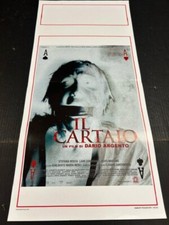 IL GIOCATORE DI CARTE POSTER FILM ITALIANO LOCANDINA 2004 DARIO ARGENTO