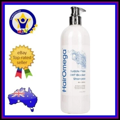 DRFORMULAS DR FORMULAS HAIROMEGA DHT BLOCKER SHAMPOO Caffeine Hair Omega Loss Growth 474ml