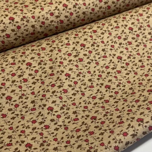 Attic Heirlooms Windham Fabrics Pat Speth C 1845 Repro Red Thistles BY THE YARD