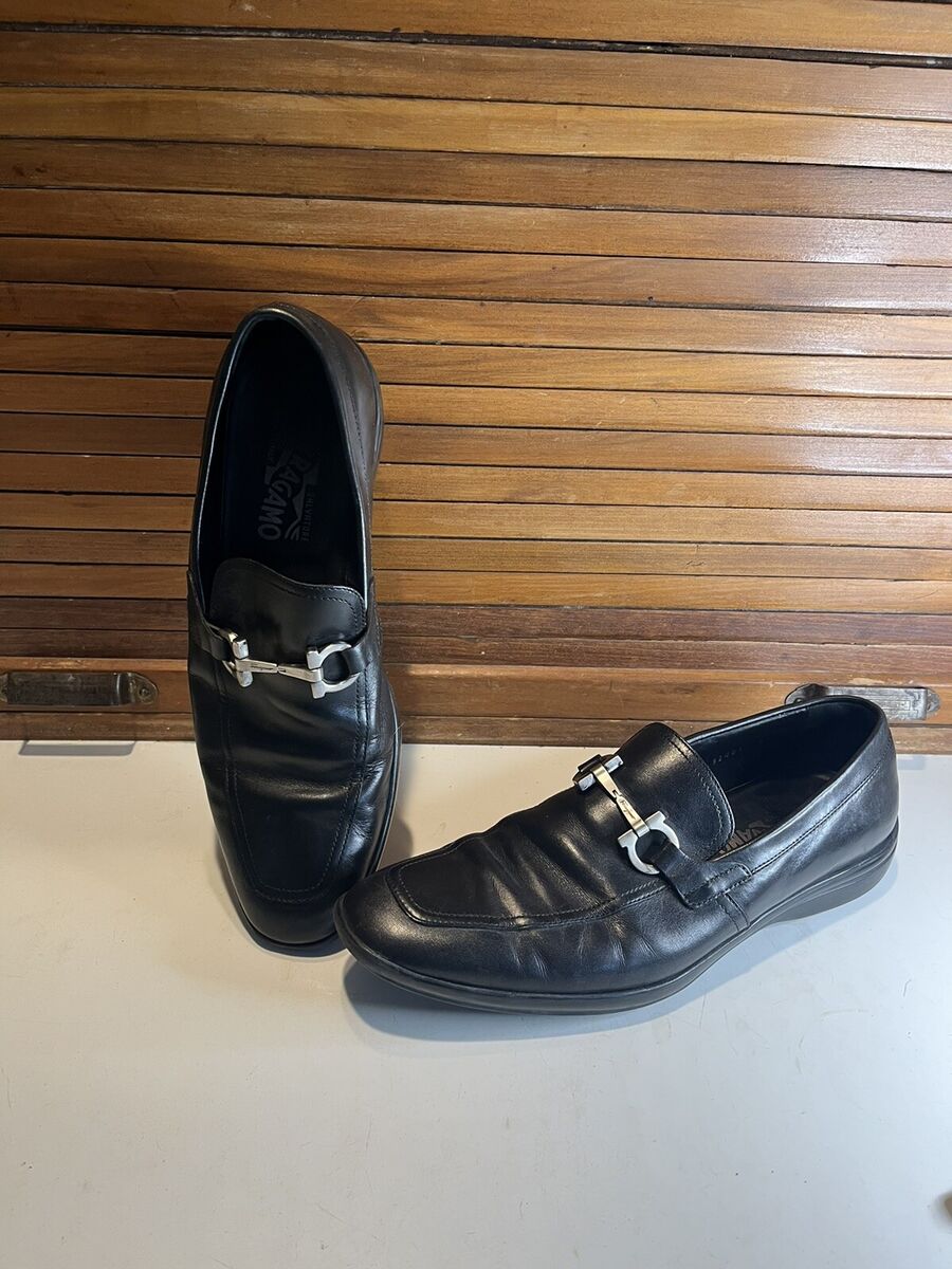 Vintage Salvatore Ferragamo Parigi Horse Bit Loafers Mens Vintage Salvatore Ferragamo Parigi Horse Bit Loafers Mens