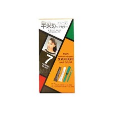 PAON Seven-Eight Hair Color Covers Gray Hair 7 Natural Black 40 ml