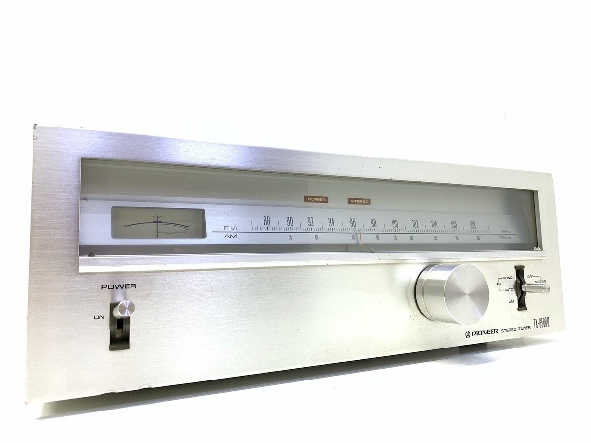 PIONEER TX-6500 II AM/FM Stereo Analogue Tuner Vintage 1976 PIONEER TX-6500 II AM/FM Stereo Analogue Tuner Vintage 1976