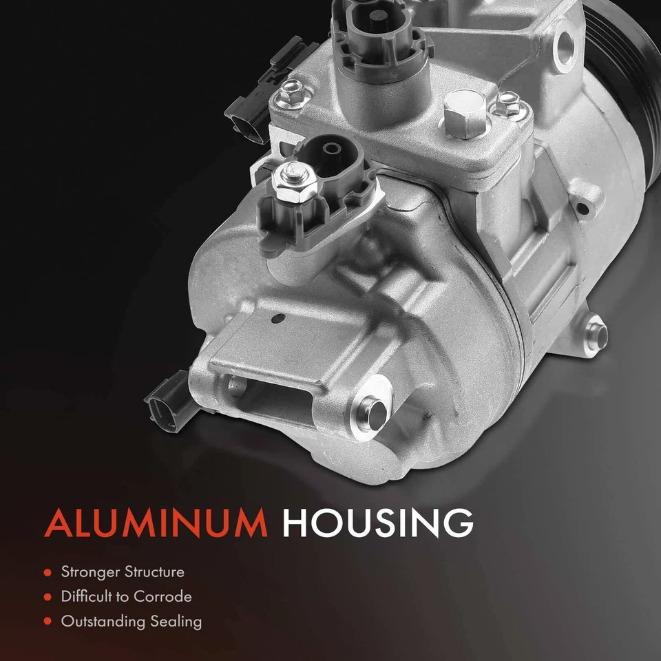 Новый компрессор кондиционера со сцеплением для Ford Fusion 2013-2020 Edge 16-18 Lincoln MKZ - Изображение 3 из 4