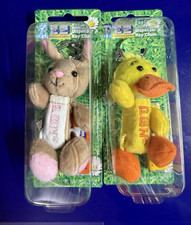 Collection of 2 Pez Petz Barnyard Babies candy dispenser & key chain NIP 2004