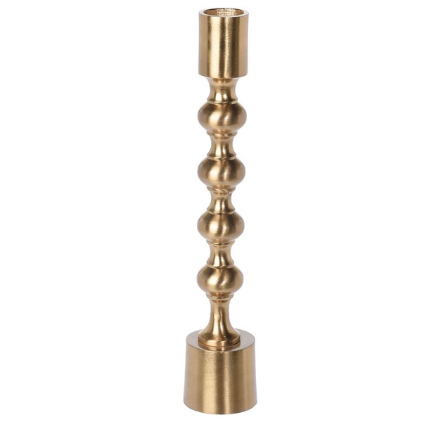 KerzenstäNder Kerzenhalter Kerzenleuchter Gold 23Cm Glamour Deko Tischdekoration-image